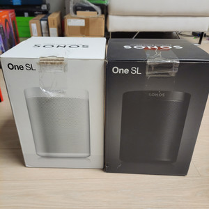 SONOS ONE SL 스 피커 블랙 화이트 한쌍팝니다