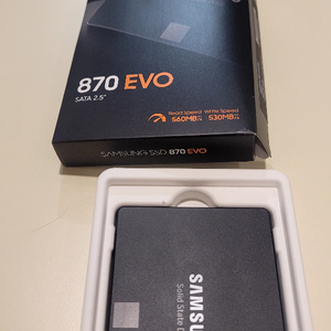 삼성 SSD 500g 870 EVO 팝니다