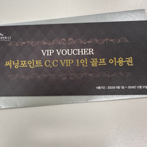 써닝포인트cc 1인 vip 이용권 판매해요