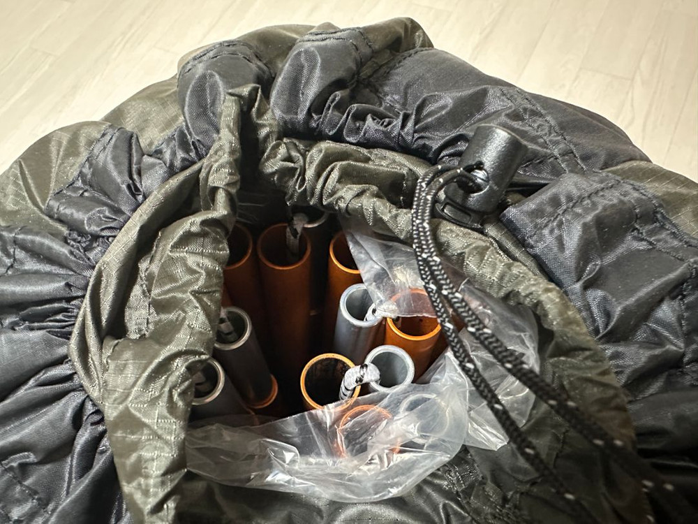 (미개봉) 백컨트리 360 쉘터 차콜 얼티, 우레탄창--3