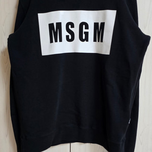 msgm 로고 맨투맨 95