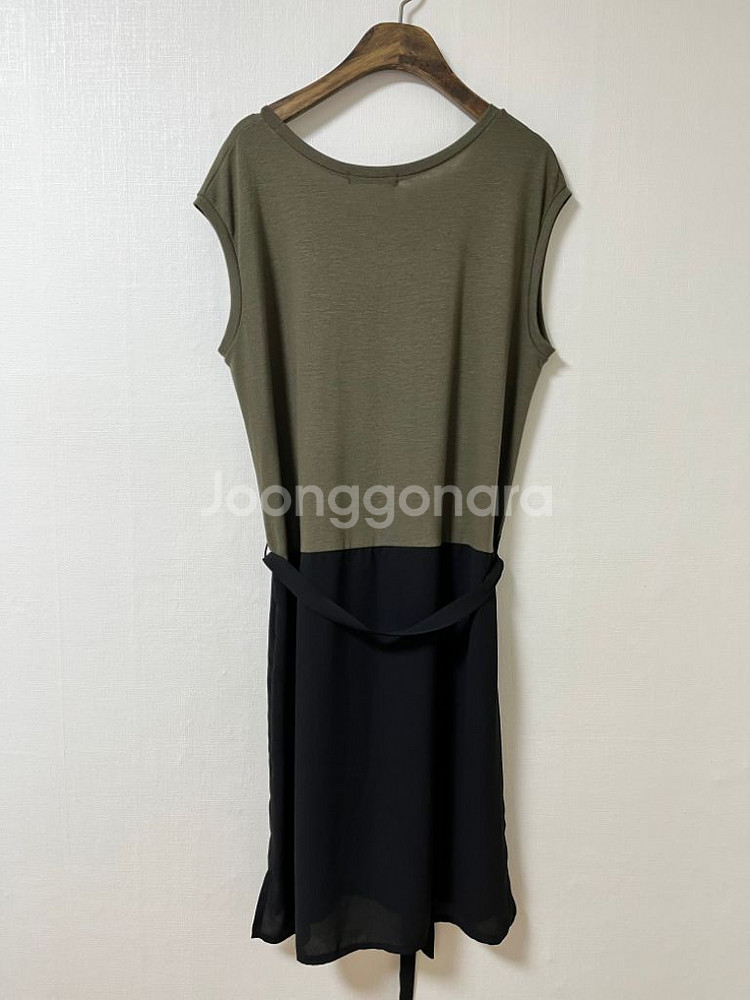 [zisbuy] 데일리오피스룩 배색 원피스(중고)--1