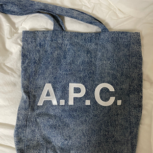 APC 에코백 루 공용 에코백 블루