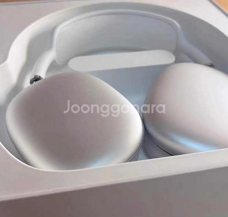 매개봉급 에어팟 맥스 실버--3