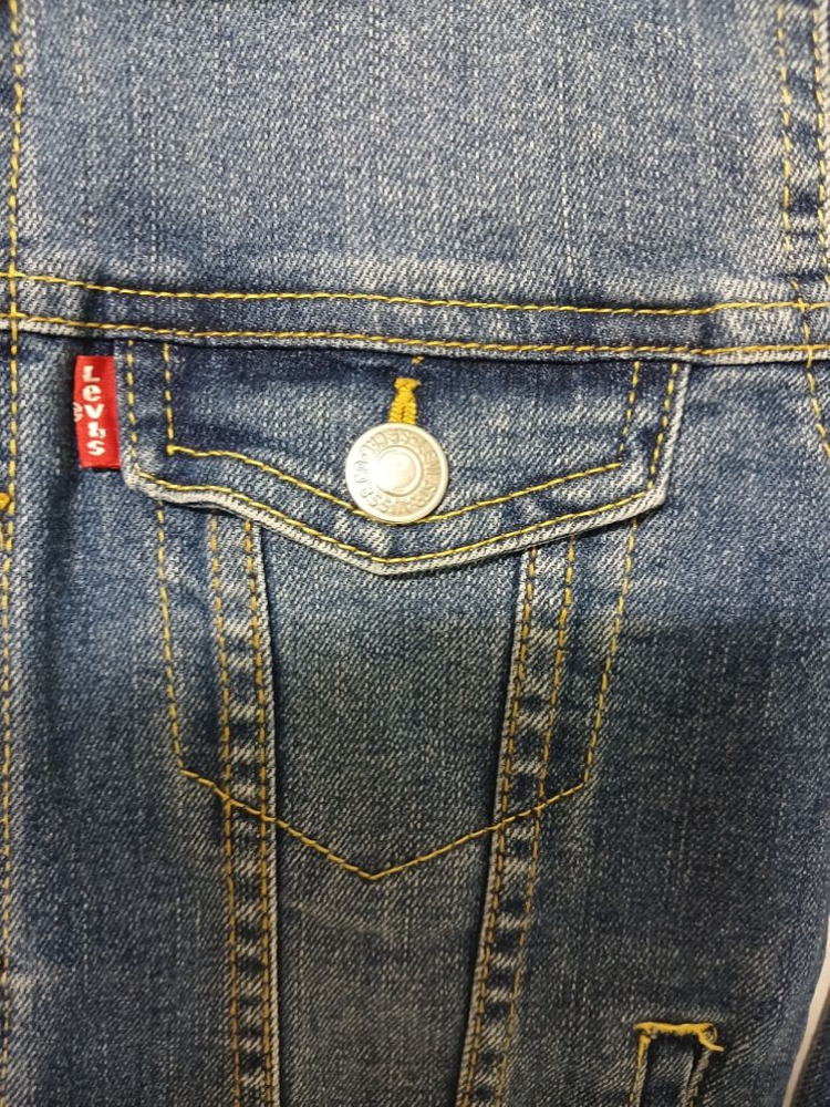 남주니어 리바이스 데님 청자켓 (새상품.사방스판7)--2