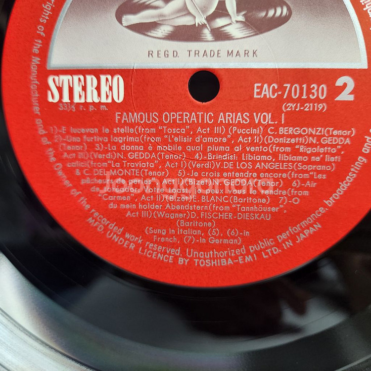 FAMOUS OPERATIC ARIAS lp--6