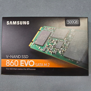 삼성 m.2 ssd 500GB 새상품 팝니다