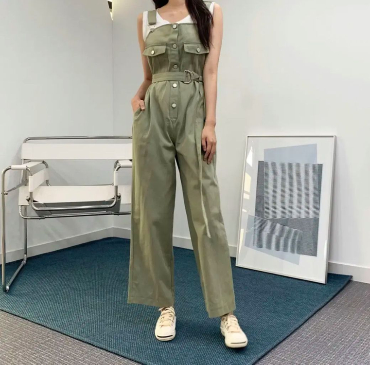 롤 티모 졸업사진 코스프레 의상 대여_멜빵 이미지