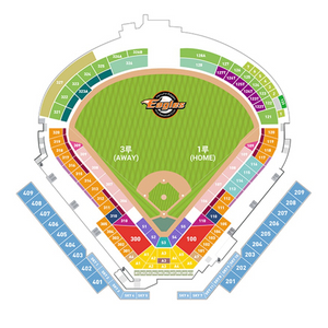 9월 27일(금) 한화 1루 2층 203블럭 2/4연석