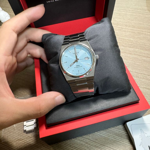 티쏘prx 40mm 아이스블루