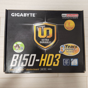 인텔 i5 6600 + 기가바이트 B150-HD3