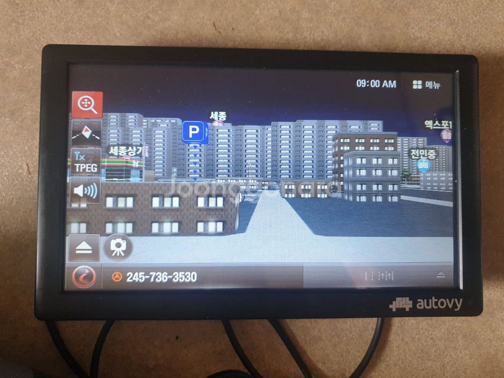 만도 오토비 AN900 아이나비3D 8인치 네비게이션--3