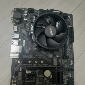 AMD 라이젠5 2400G 보드세트를 팝니다.