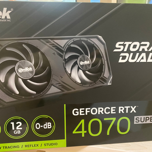 이엠텍 지포스 RTX 4070 SUPER STORM