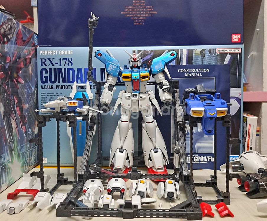 PG GP01 재피 풀버니언 건담 도색작!!!--1