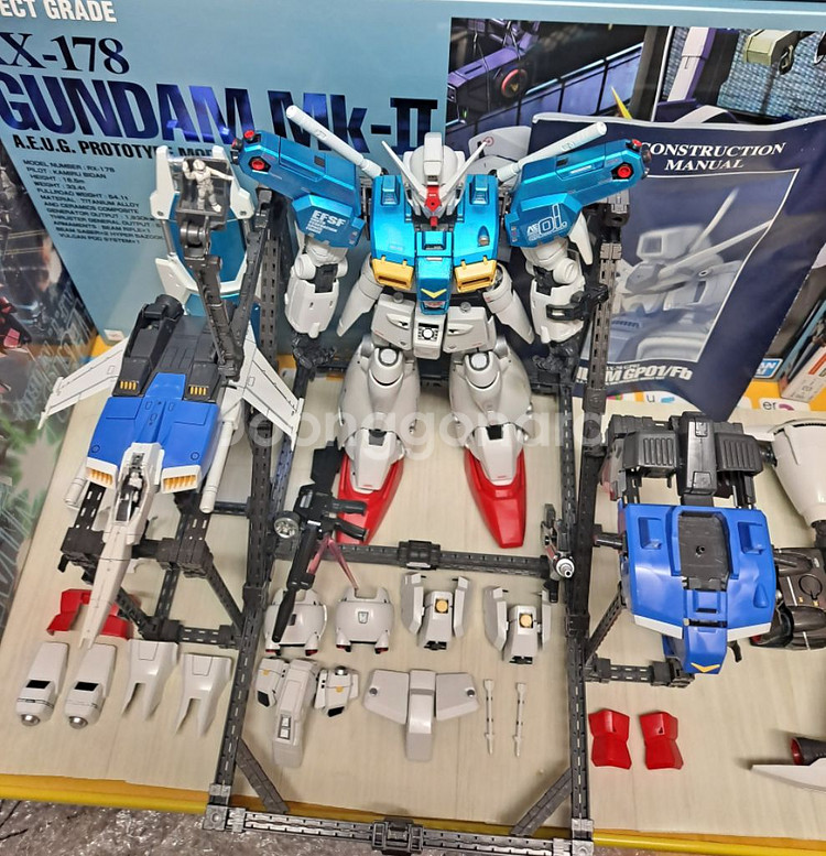 PG GP01 재피 풀버니언 건담 도색작!!!--3