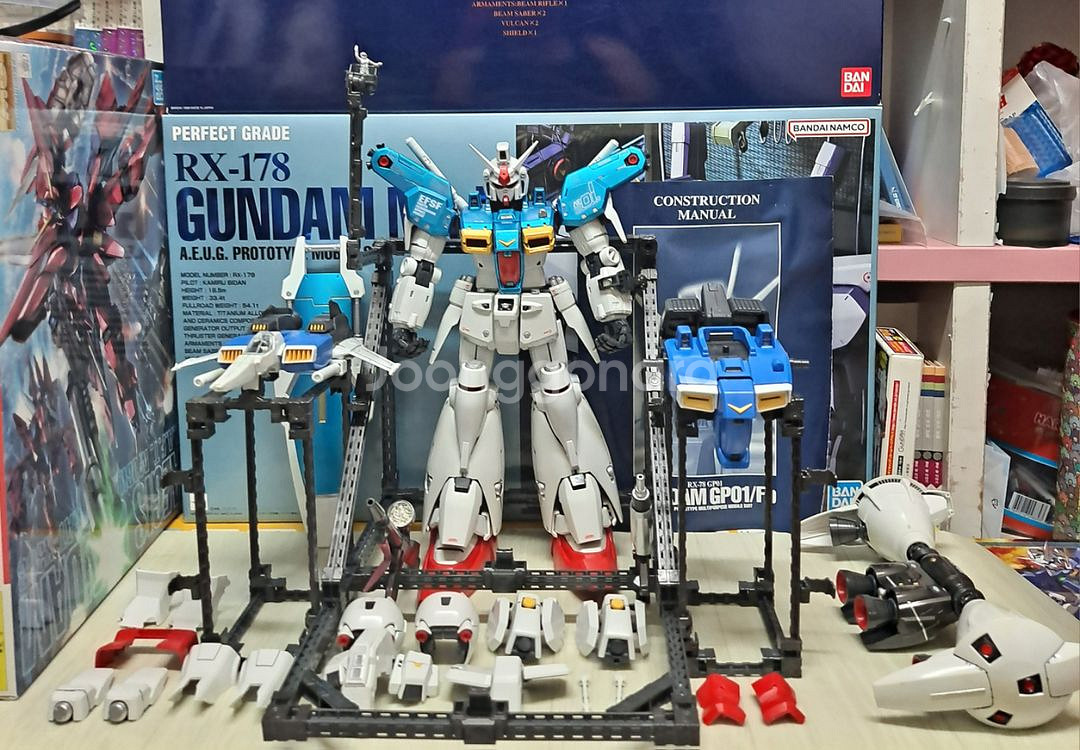 PG GP01 재피 풀버니언 건담 도색작!!!--2