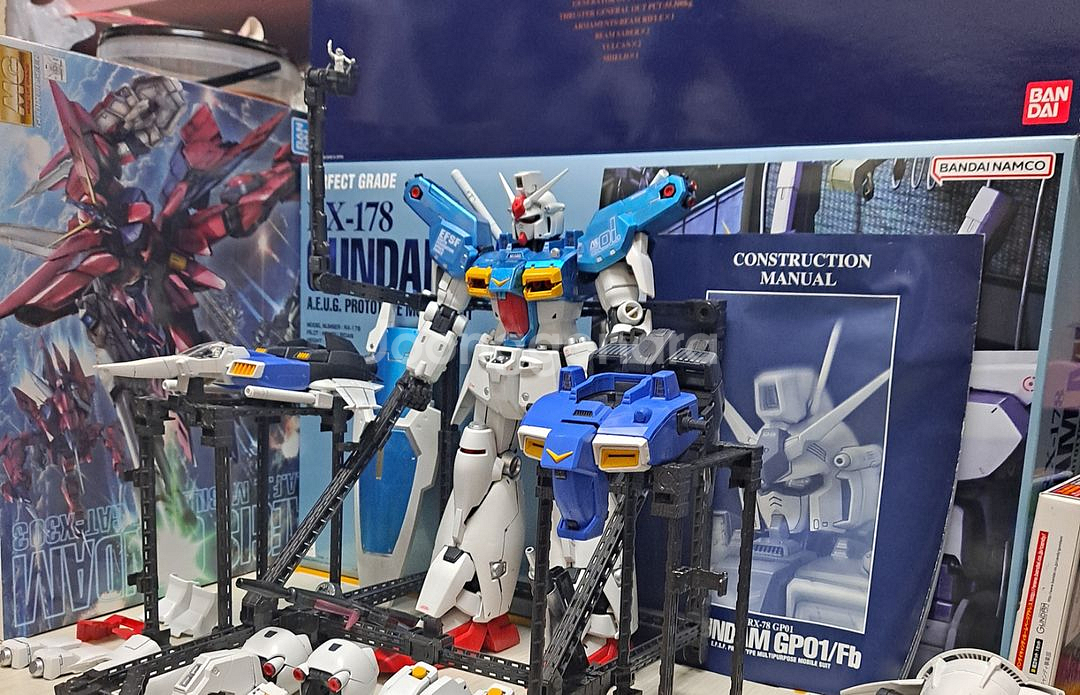 PG GP01 재피 풀버니언 건담 도색작!!!--6
