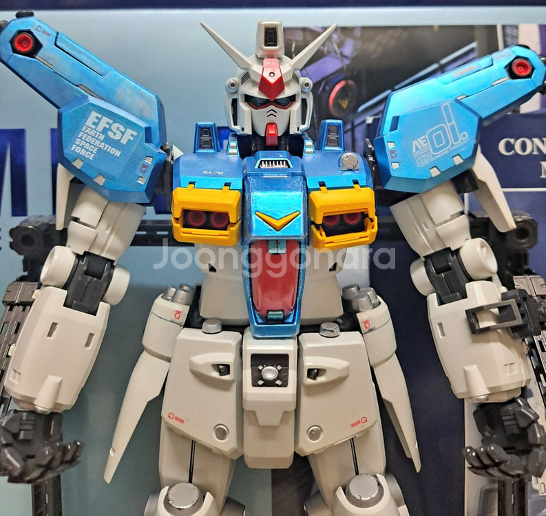 PG GP01 재피 풀버니언 건담 도색작!!!--8