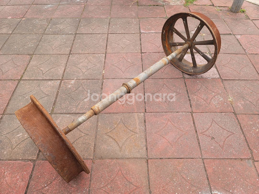 무쇠 바퀴 레일바이크 1조당 가격 인테리어 소품Diy--1