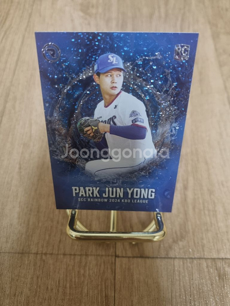 kbo 삼성라이온즈 박준용 블루 루키야구카드~~--0