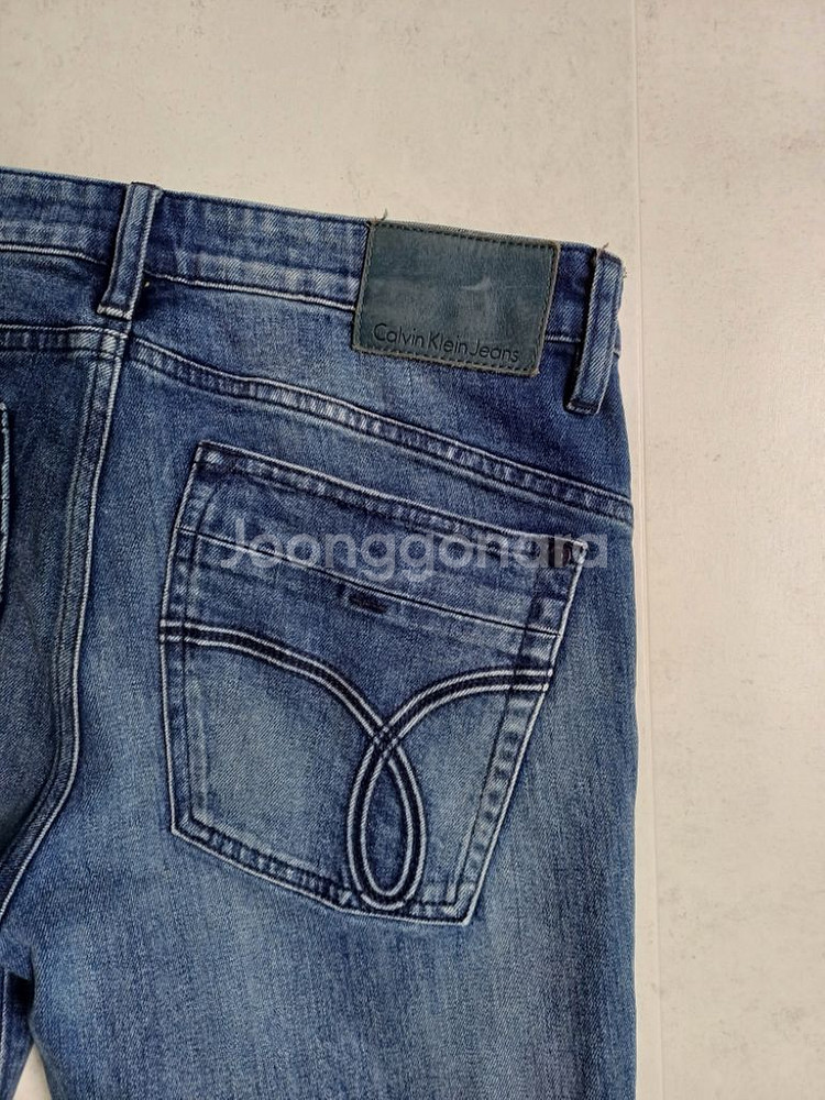 남성 캘빈클라인진 슬림핏 데님청바지 (스판31)--1