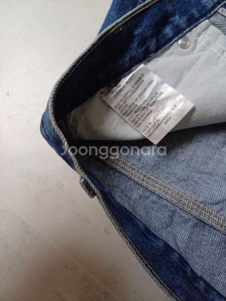 남성 디키즈 미주판 통일자핏 워크웨어 청바지 (32)--5