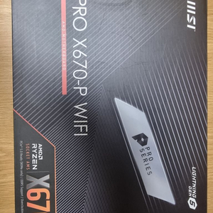 msi pro x670p wifi 메인보드