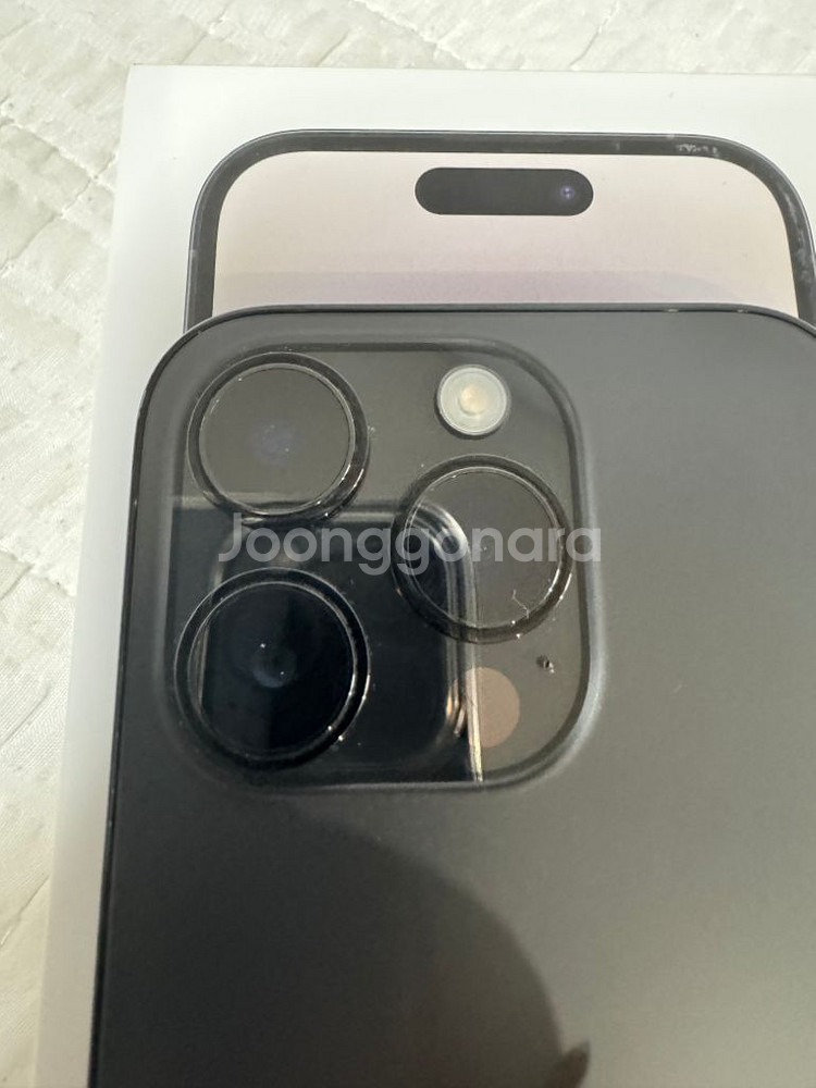 아이폰 14프로 블랙 256gb--2