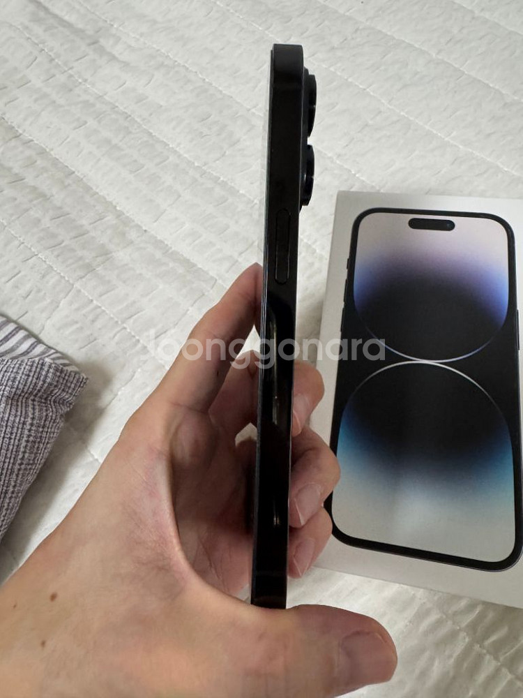 아이폰 14프로 블랙 256gb--3