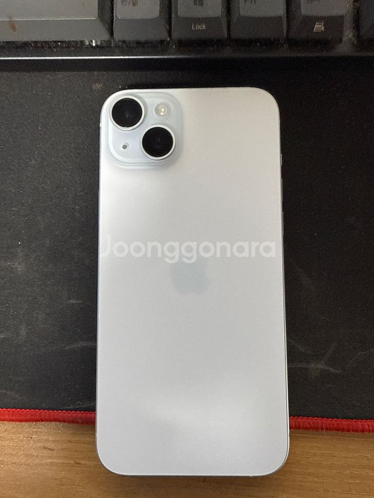 아이폰15플러스 블루 256gb 팝니다.--3