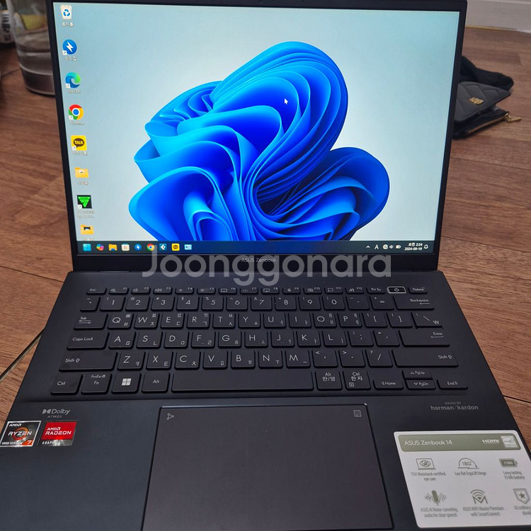 Asus zenbook14 YM3402YA 노트북--1