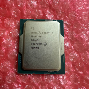 인텔 i7 12700 (엘더레이크) cpu 판매합니다