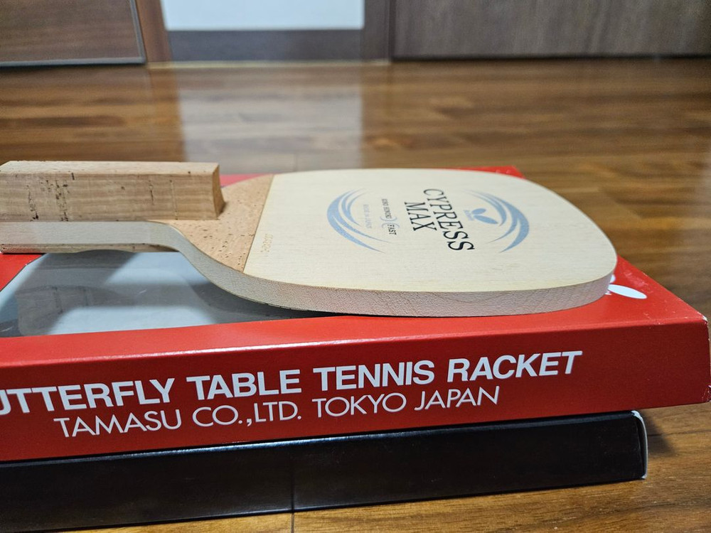(새상품)83.6g 싸이프레스 맥스 펜홀더 탁구라켓 이미지