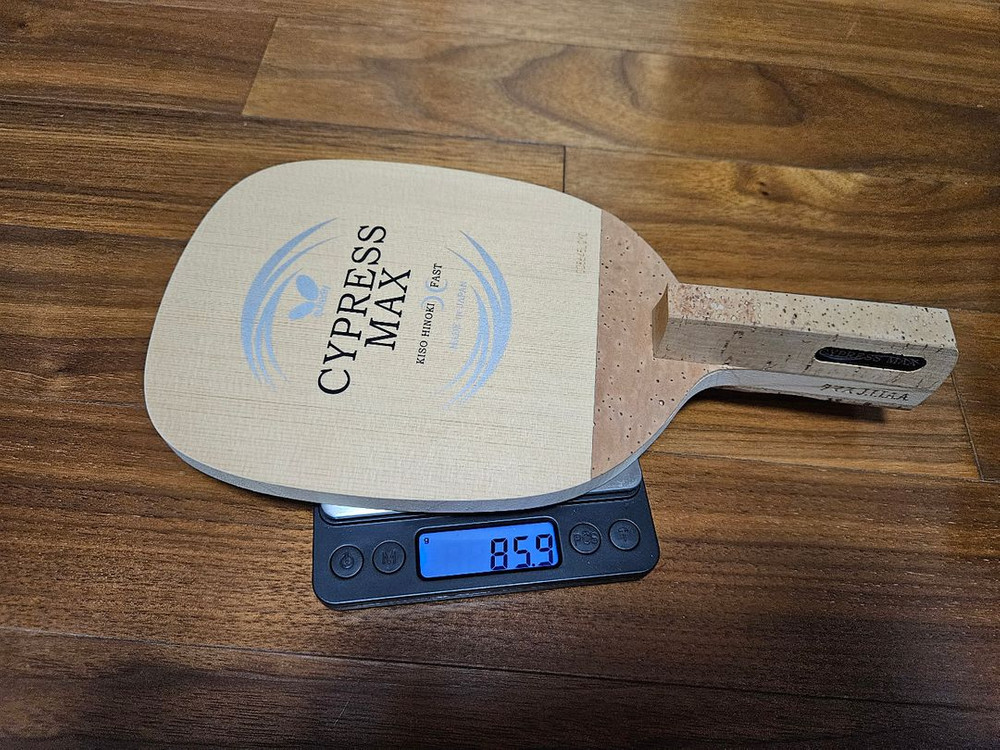 (새상품)85.9g 싸이프레스 맥스 펜홀더 탁구라켓 이미지
