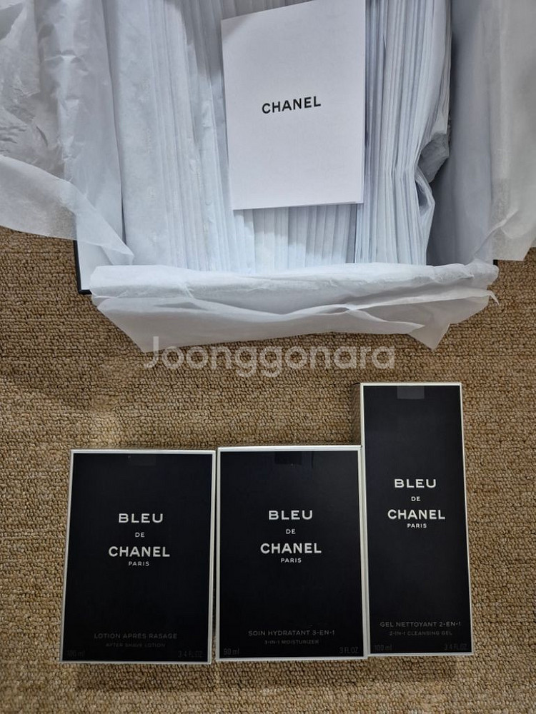 블루드샤넬 화장품세트 싸게 팝니다--2