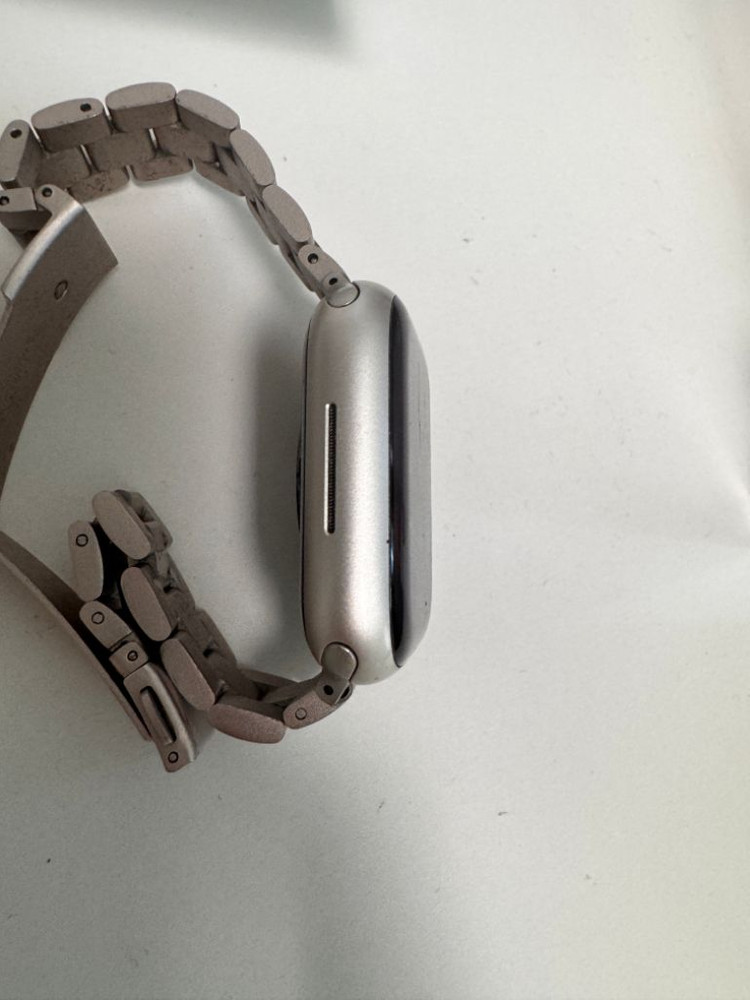 애플워치 7 41mm GPS 스타라이트 팝니다--1