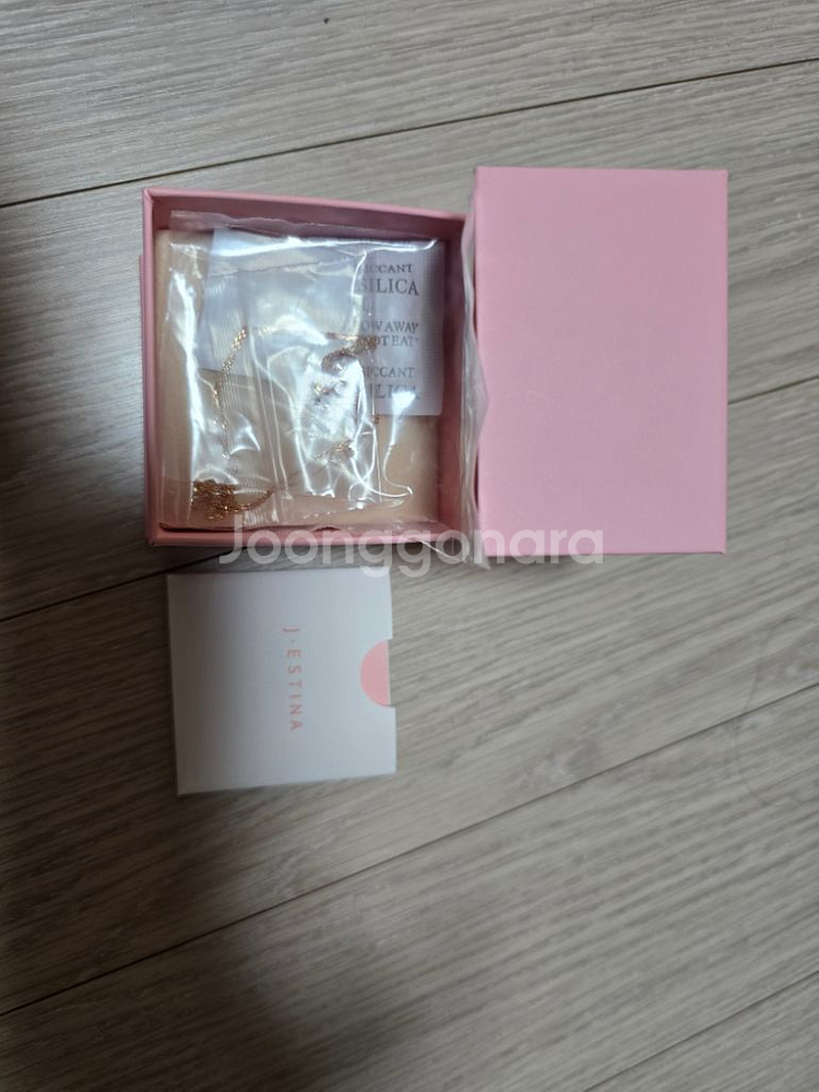 제이에스티나 아이유픽 미오엘로 14k 목걸이--3