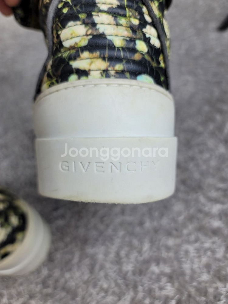 정품) GIVENCHY 지방시 레더 하이탑 EU40/--6