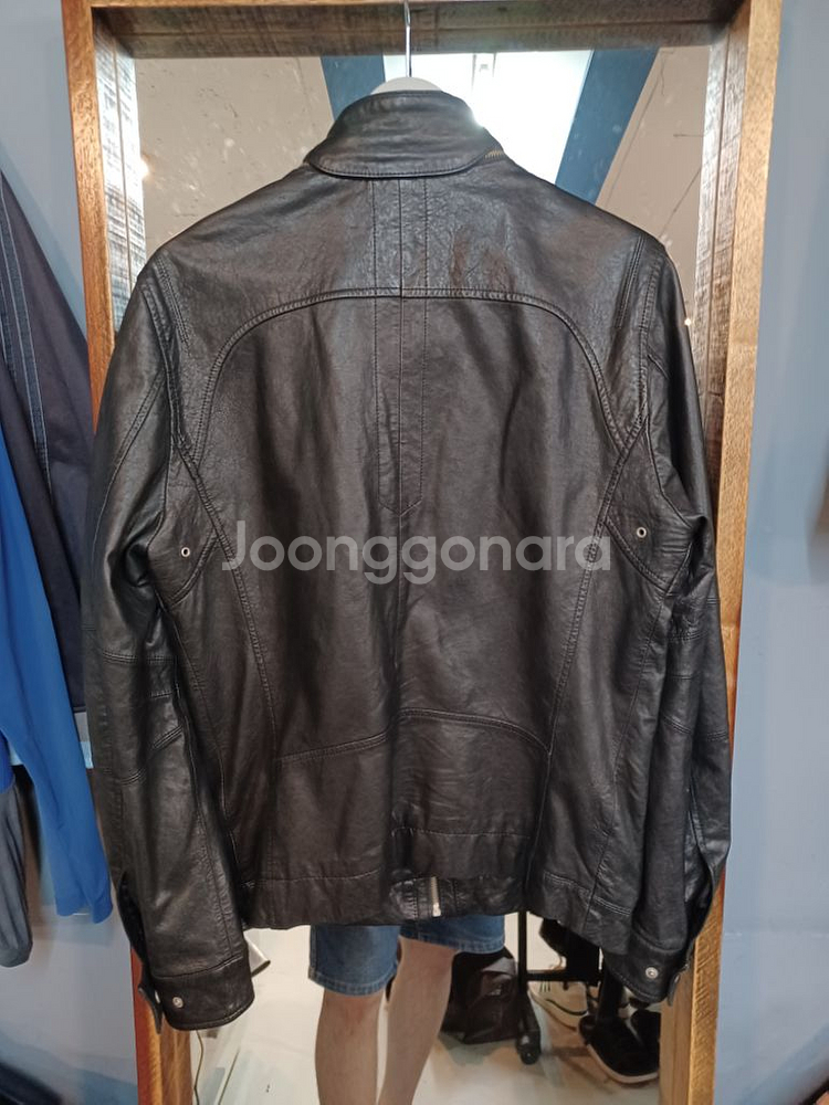 크리스크리스티 양가죽 자켓 xl--1