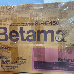 Sony BETAMAX SL-HF450 베타 플레이어