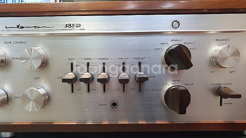 럭스만 SQ-38FD MK2 진공관 인티앰프--3