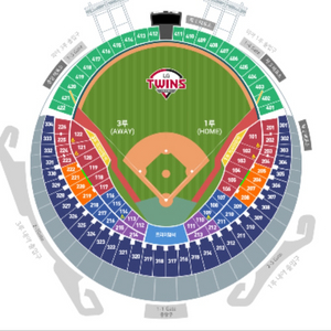 9월22일(일요일) LG트윈스 두산베어스 3루 레드석