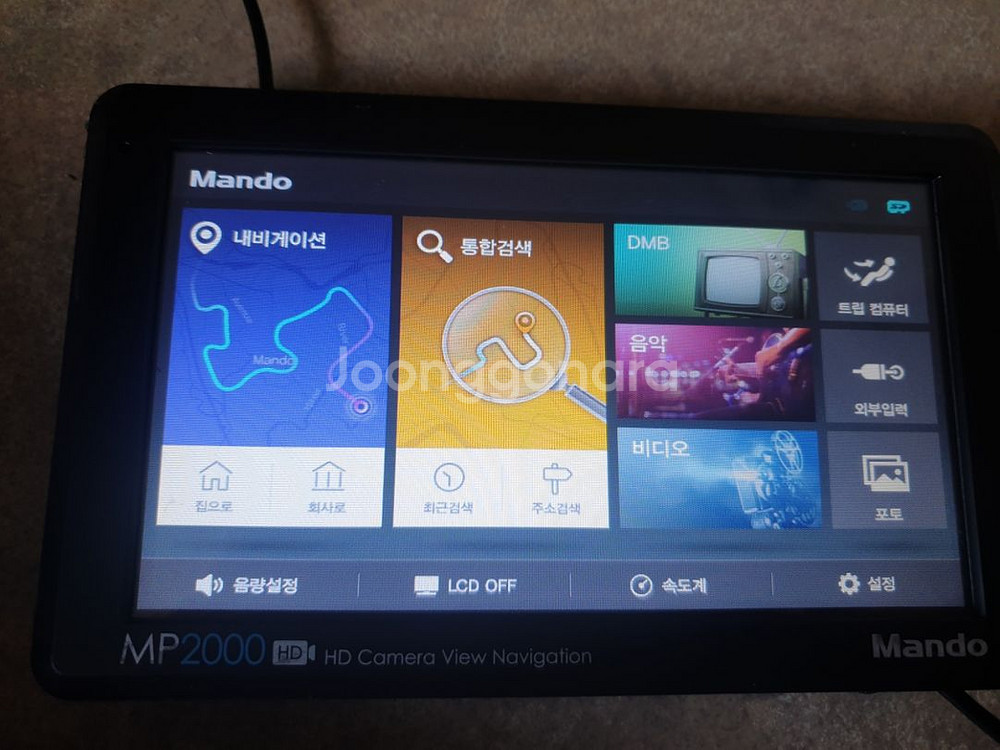 만도 MP2000HD 지니2D 7인치 네비게이션 무룡--2