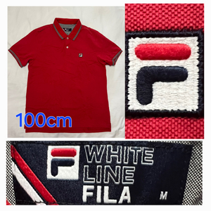 남성 FILA 봄 여름 가을 골프 셔츠 100cm