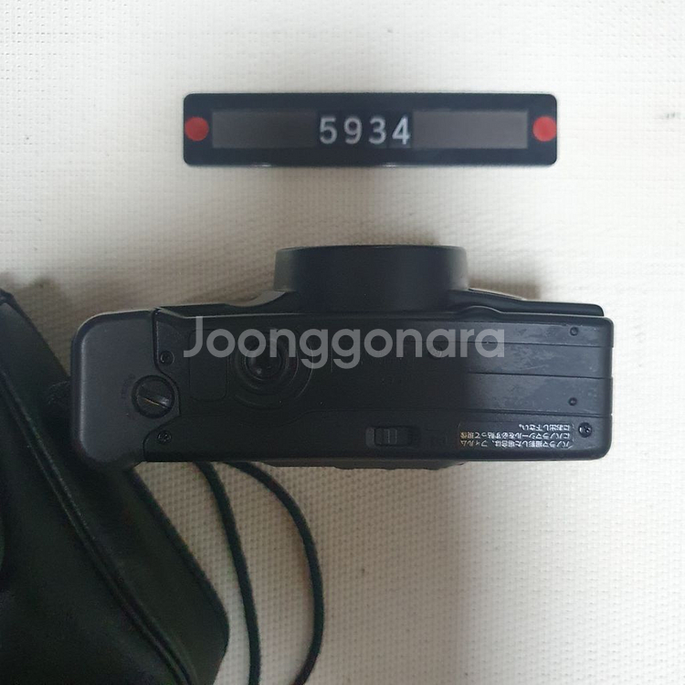 캐논 오토보이 A 파노라마 필름카메라 블랙바디 파우치포--3