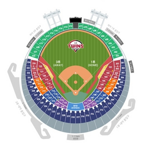9/22 두산:LG 1루 외야그린석 408블록(단석)