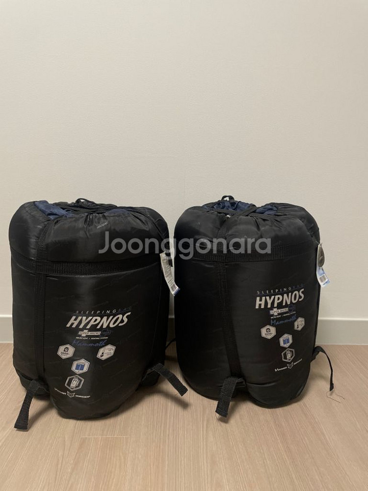 빈슨메시브 히프노스 맘모스 침낭 2개 일괄 대구직거래--9