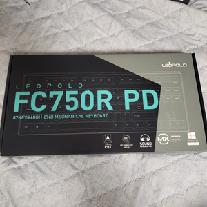 Leopold FC750R PD 기계식 키보드 87키