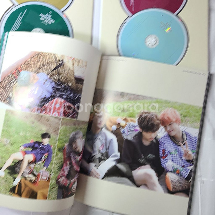 방탄 메모리즈 16 포토북 디비디--4